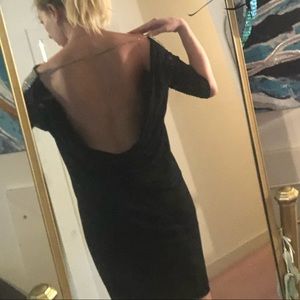 DVF low open back gown